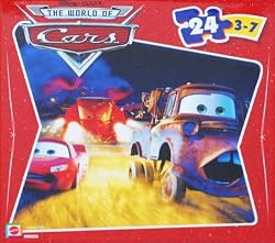 Disney Pixar Cars 24 Piece Puzzle Mcqueen & Mater