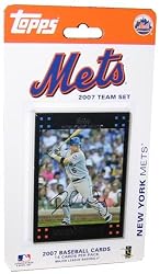 Topps New York Mets 2007 Baseball Card Team Set