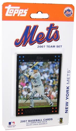 Topps New York Mets 2007 Baseball Card Team Set