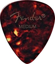 Fender 351 Shape Pick Pack, 12 Units, Shell, Medium