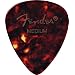 Fender 351 Classic Celluloid Guitar Picks, 12 Pack, Shell, Medium