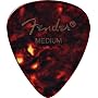 Fender 351 Classic Celluloid Guitar Picks, 12 Pack, Shell, Medium