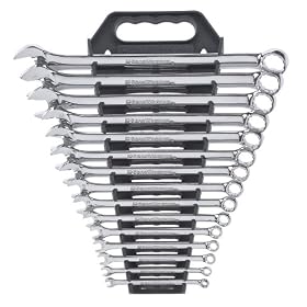 GearWrench 81901 15-Piece Combination SAE Wrench Set by GearWrench