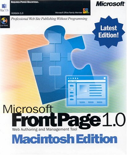 Microsoft Frontpage 1.0 - Macintosh Edition