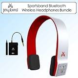 JayBird SB2RR Sportsband Bluetooth Wireless Headphones Runners Red Bundle