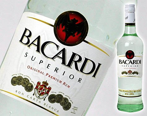 バカルディ　ホワイト 750ml　40度　ラム
