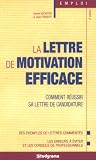 La lettre de motivation efficace