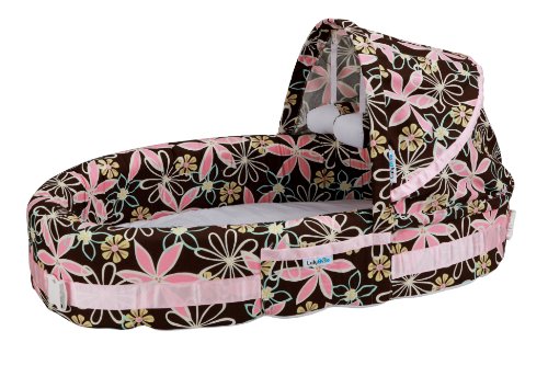 Buy Low Price Cozy LulyBoo Baby Lounge to Go, Brown\Pink BLF DD 001