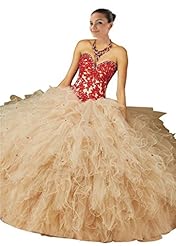  Crystal Lace-Up Backless  Tulle Sweetheart Floor Length 2015  Ball Gown Quinceanera Dress  With Rhinestones