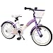 bike*star 40.6cm (16 Zoll) Kinder-Fahrrad - Farbe Lila & Wei�
