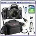 Sony Alpha DSLRA500L 12.3MP Digital SLR Camera w/ Sony 18-55mm f/3.5-5.6 SAM DT Lens + Sony Alpha Digital SLR Gadget Bag + Pro Series Tripod + Pro Series Monopod + Willoughbys 4GB SD SDHC Starter Pack