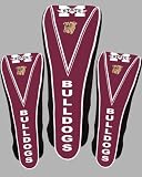 Mississippi State Bulldogs 3 Driver Head Cover Set