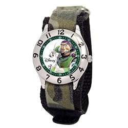 Ewatchfactory Kids' 50918-B-2 Disney Toy Story 3 "Buzz Lightyear" Time Teacher Watch