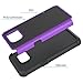 Galaxy S7, Berry Accessory(TM) [Drop Protection] Protective Case [Shock Proof] [Dual Lawyer] Hybrid Defender Armor Case Cover For Samsung Galaxy S7 With Free Berry logo stand holder(Purple)