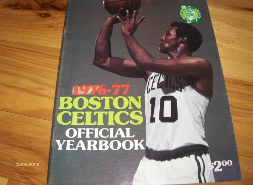 1976 1977 Boston Celtics Official Yearbook