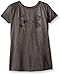 Under Armour Girls Solid Big Logo Short Sleeve Tee