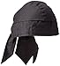 Deluxe Series Head Wraps- Solid Black W12S15F