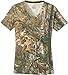 Ladies Realtree Camo 100% Cotton V-Neck T-Shirts in XS-3XL