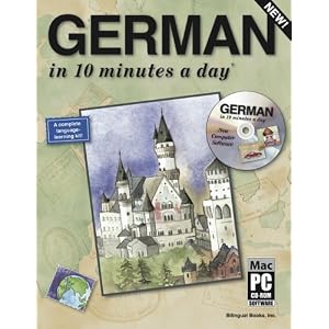GERMAN in 10 minutes a day&reg; with CD-ROM (Paperback)