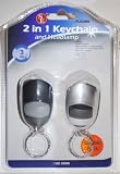 Wholesale CASE Lot 120 Double-Pack Clip LED Flashlight Key Chains