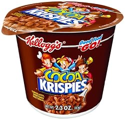 Cocoa Krispies Cereal Cups, 2.3-Ounce Cups (Pack of 60)