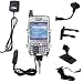 Car / Auto Multi Adapter Mount Holder GPS Navigation Kit for the PalmOne Treo 700p with built in charger - Gomadic Brand
