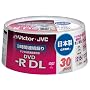 Victor �f���pDVD-R �Ж�2�w CPRM�Ή� 8�{��  ���C�h�z���C�g�v�����^�u�� 30�� ���{�� VD-R215CS30