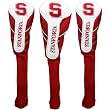 NCAA Stanford Cardinals Golf Set of Three Nylon Headcovers