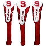 NCAA Stanford Cardinals Golf Set of Three Nylon Headcovers