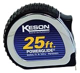 Keson PG1830 Powerglide 30 Nylon-Coated Steel Tape Measure