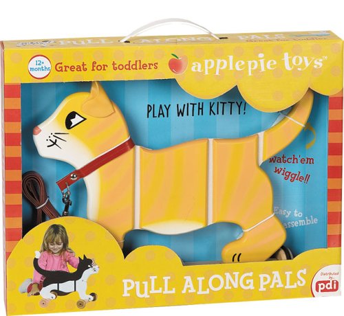Childrens Toyshop   : Pull Along Pals - Ginger Cat