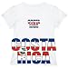 T-Shirt Woman White  Flag Costa Rica  Country