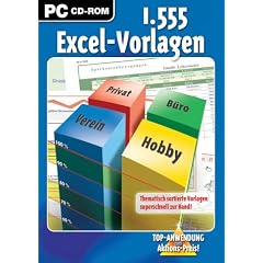 1.555 Excel-Vorlagen