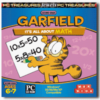 Garfield: It's All About Math-2nd Grade (Ages 6-7)