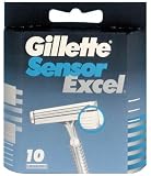 Gillette Sensor Excel for Men Refill Cartridges - 10 pack
