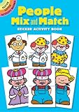 People Mix and Match Sticker Activity Book (Dover Little Activity Books)