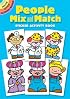 People Mix and Match Sticker Activity Book (Dover Little Activity Books)