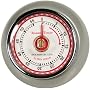 Fox Run Retro Kitchen Timer with Magnet, Silver
