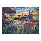 Melissa and Doug Eagle Canyon Railway Cardboard Jigsaw Puzzle (200 pc) by 