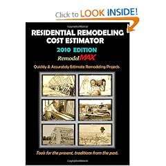 Residential Remodeling Cost Estimator 2010 Edition