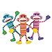 Rhode Island Novelty Bendable Sock Monkey 12-Pack (Assorted Colors)