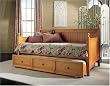 Casey I Daybed w/ Trundle in Honey Maple Finish By Fashion Bed Group