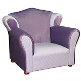 Product details for Princess Child-size Chair - Purple, by Fantasy Furniture