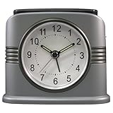 Equity by La Crosse 65901 Hybrid Solar Analog Alarm Clock
