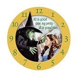 Vandor 13-1/2-Inch Wizard of Oz Wood Wall Clock