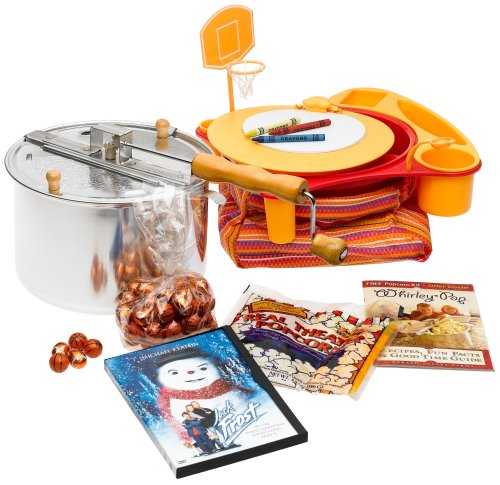 The Original Whirley Pop Stovetop Popcorn Popper and Whacky Snack Bowl Set