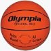 Intermediate / Women Orange Rubber Basketballs - Set Of 6