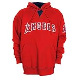 Los Angeles Angels of Anaheim Quatre Hooded Fleece by Majestic Athletic