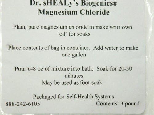 Dr. Shealy's Biogenics Magnesium Chloride - 3 Lbs