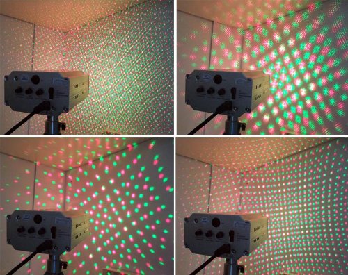 Big Dipper G & R Multi-Emerald-Beam Laser Effect Party Disco Concert System 3D Gyration Light (auto/ sound sensor)